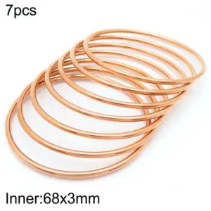 Rose Gold 68*3mmKB204539-KFC