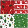 oly-a76d05ec3b5e320da940692cac01dff5 Wholesale 12 Sheets/Pack Christmas Material Paper, Gift Exchange Decorative Paper, Base Paper, Christmas Tree DIY Paper-Cut Material Pack