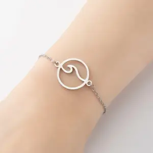 Round Wave / Steel Color