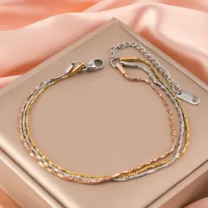 33#Three-color Square Snake / Length 17 5cm