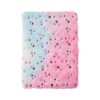 Wholesale plush notebook 80 pages gradient student diary hand book