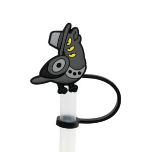 099-12 Black / 8mm silicone straw cap