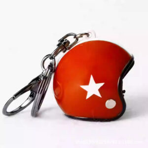 Red Hat White Star / With black lobster clasp