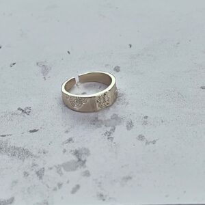 Word blessing ring