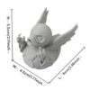 Wholesale New Cross-Border 3D Printed Halloween Little Duck Ghost Duck Angel Duck Skull Duck Various Duck Ornaments Collection