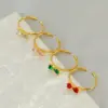 Wholesale PVD Coated 18K Gold Plated Bow Knot 304 Stainless Steel Retro Sweet Waterproof Non Tarnish Open Rings