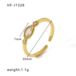 HF-J1328-Gold / Adjustable Opening