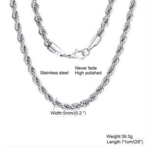 Steel Color 5.0mm * 71cm