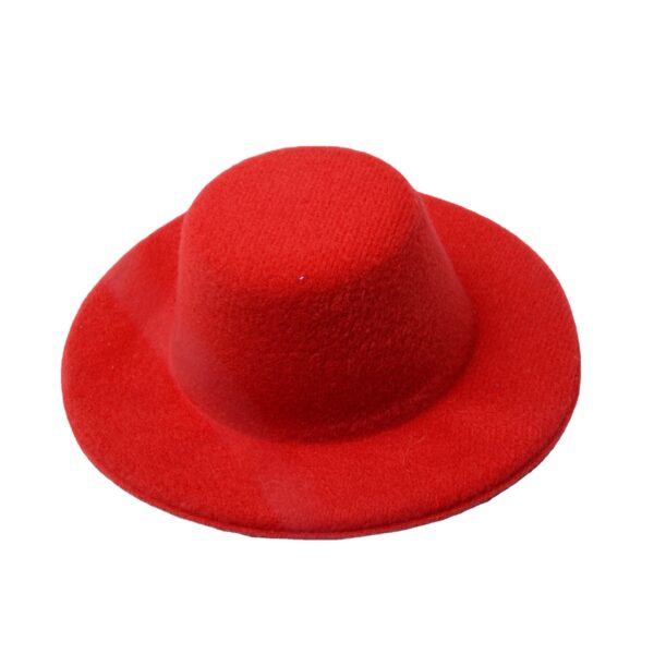 Wholesale Brushed Loli Doll DIY Original Hat Embryo Base Small Hat Hair Accessories Hat Holder Decorative Naked Hat 10cm