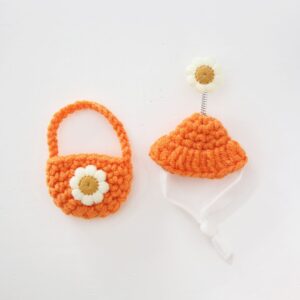 One size fits all / Daisy flower orange suit