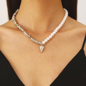 04 white k pearl (necklace) 0375