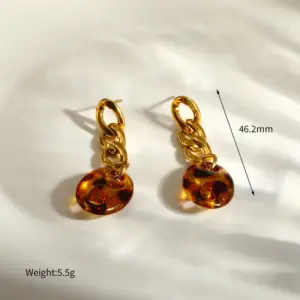 Leopard / Adjustable / Leopard Print Earrings 3