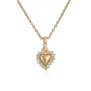 Gold Heart Necklace