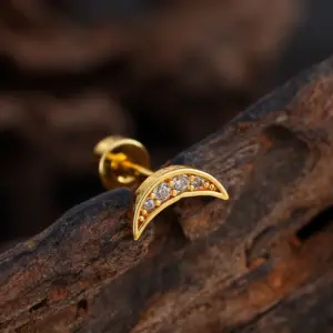 3381 Gold / Ear Studs