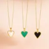 Wholesale Jewelry Fashion Heart Shape 304 Stainless Steel Shell 18K Gold Plated Gold Plated Stainless Steel Jewelry Sets