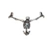 Wholesale Independent Site Cross-Border New Product Halloween Punk Style Skull Necklace Independent Site Fashion Retro Jewelry Pendant