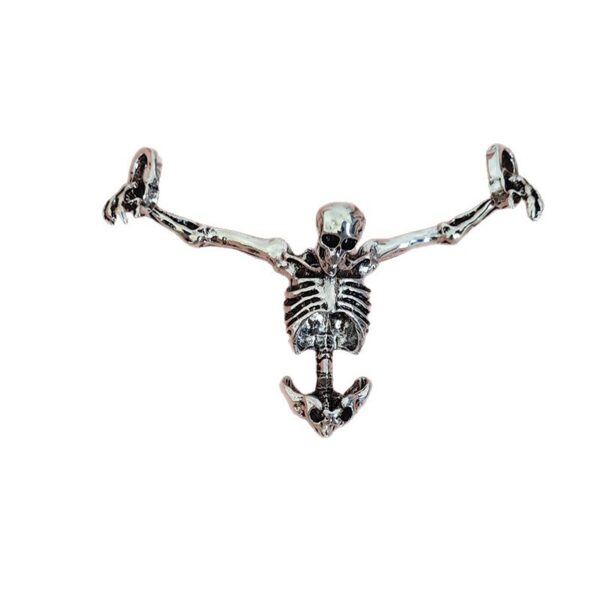 Wholesale Independent Site Cross-Border New Product Halloween Punk Style Skull Necklace Independent Site Fashion Retro Jewelry Pendant