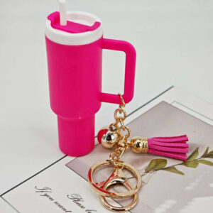 Rose red tassel style