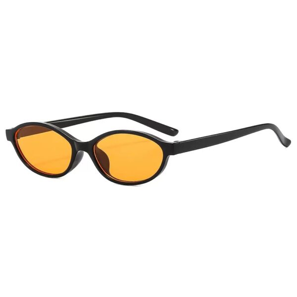 Wholesale Cross-Border European and American Retro Oval Small Frame Sunglasses Street Fashion Wear Sunglasses Female Personality Hip-Hop Hot Girl Sunglasses