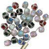 oly-a87473db3ce99fee0c54c67f6d032eaa Wholesale Water Cube Acrylic ill Ball Straight Hole DIY Beads