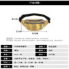 Wholesale New Cross-border Women's Fashion Laser Waist Bag Outdoor Sports PU Chest Bag Customized Multifunctional Shoulder Bag Sequin Bag