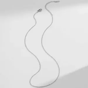 Steel Color Cross Chain