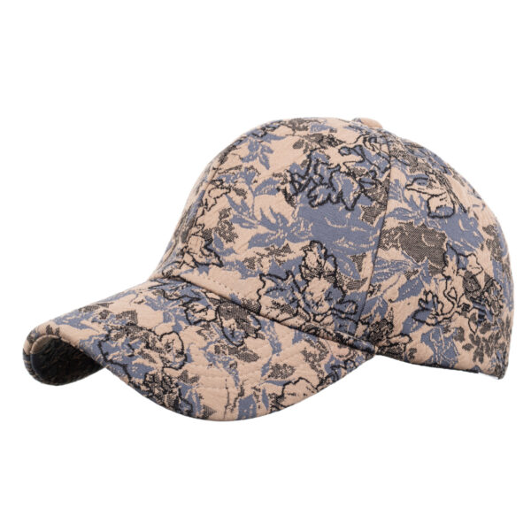 Wholesale Spring new national wind outdoor sunscreen sun hat spring and autumn show high-level jacquard hard top baseball cap B1166