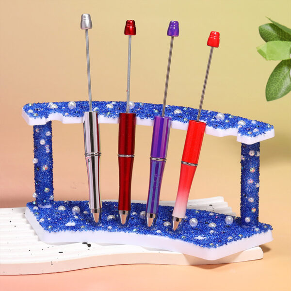 Wholesale Sugar pen holder display stand with cross-string pen display stand