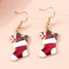 oly-a896d5cf2cee7647ea98b1bf6b23ad00 Wholesale Christmas Hat Elk Christmas Bell Earrings