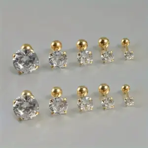 Gold / 3/4/5/6/8mm