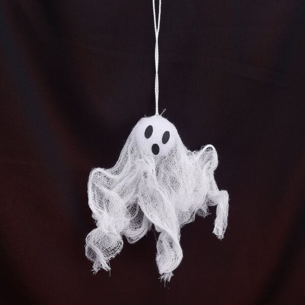 Wholesale Halloween Ghost Flag Halloween Photo Props Ghost Festival Funny Silk Ghost Halloween Yard Decoration Ghost