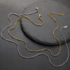 Wholesale Cross-Border Hot Selling Niche Ins Round Bead Snake Chain Necklace for Girls Adjustable
