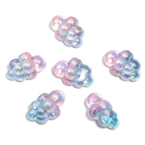 Gradient blue pink / 16x24mm