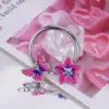 Wholesale Seamless Stainless Steel Butterfly Nose Ring Snake Dancer Earrings Love Design Zircon Inlaid Unisex Piercing Nose Pin