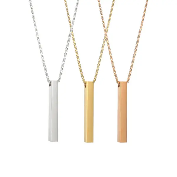 Wholesale Jewelry Simple Style 201 Stainless Steel Gold Plated