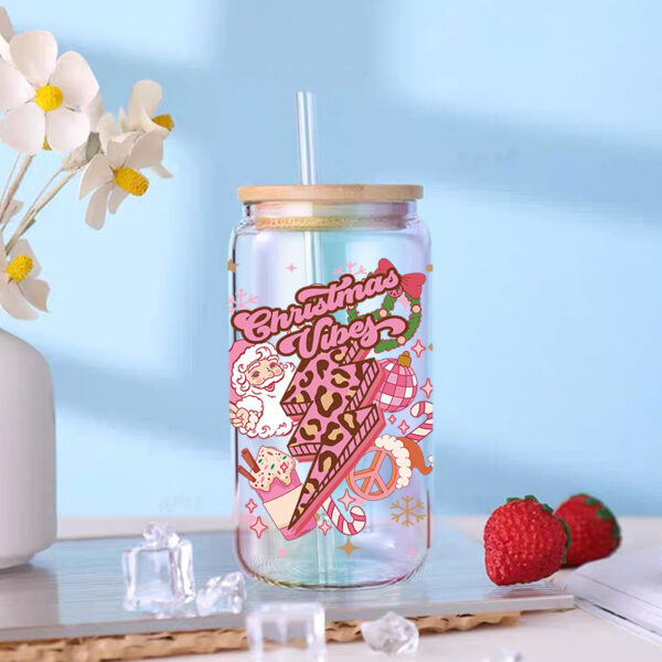 oly-a8fa4778aaee107cff5d284a59264b46 Wholesale UV transfer stickers for colored letters on glass cups and crystal decals, available exclusively across borders for 16oz glass cups.