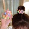 Wholesale Children's rubber band hair rope little girl hair high elastic hair band hair accessories girls do not hurt hair cute hair rope headdress