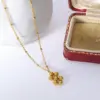 Wholesale PVD Coated Real Gold Plated 18K Gold Printing 304 Stainless Steel Simple Style Waterproof Non Tarnish