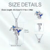 Wholesale Cross and bird pendant necklace