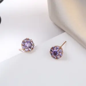 E0073 Rose Gold Earrings