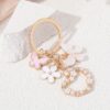 oly-a94da47357a8d91453dab2af878ffe9e Wholesale butterfly flower alloy key chain pendant love diamond cute small white flower pendant key chain aessories
