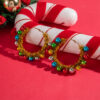 Wholesale Christmas color earrings niche design earrings