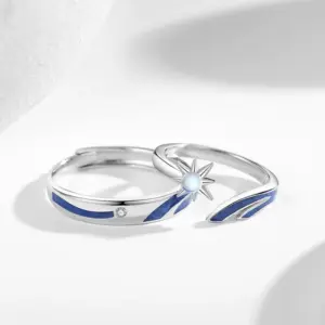 Love and Happiness female ring / Adjustable opening