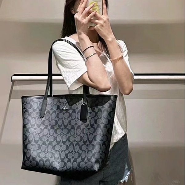 Wholesale Kaojia 2024 New City33 Tote Bag Classic Old Flower Magnetic Button Shopping Bag rtable Shoulder Large Capacity Women's Bag