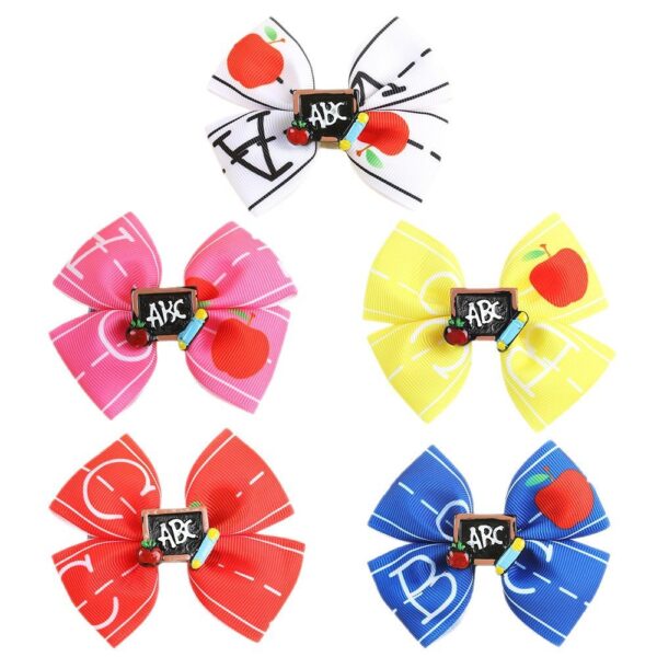 Wholesale Children's Bow Hairpin Simple Versatile Hair Accessory Back-To-School Season