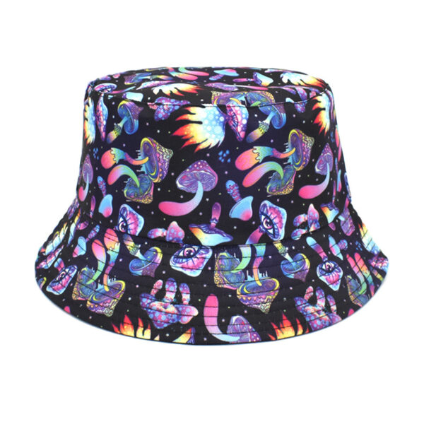 Wholesale Undersea Animal Mushroom Print Bucket Hat