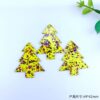 Wholesale Christmas fresh Christmas tree earrings pendants