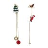 Wholesale Christmas Series Climbing Santa Claus Earrings