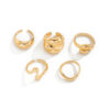 Wholesale Baroque Thread Exaggerated Open Ring