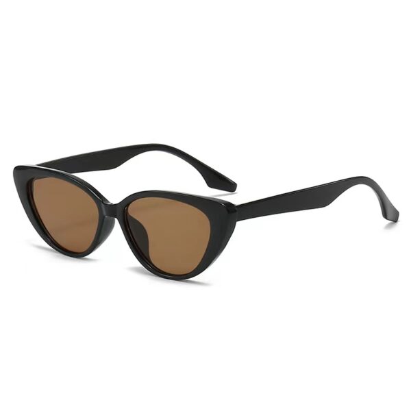 Wholesale Fashion trend high-end all-match sunglasses men's pink cat's eye sunglasses women's brown glasses 1063